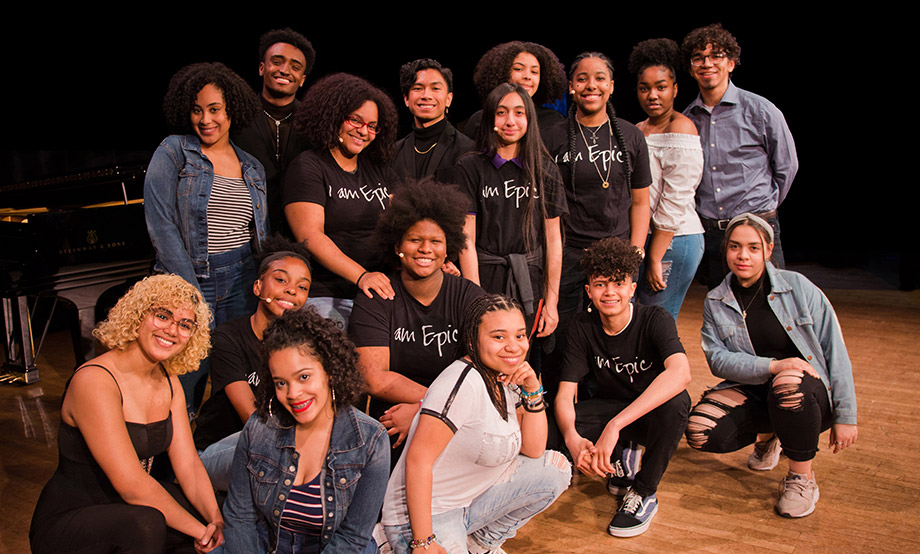 92NY Teen Producers and Epic Theatre present at the 2019 Teen Arts Week Summit Event