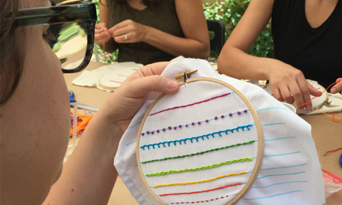 Intro to Embroidery: Making a Sampler