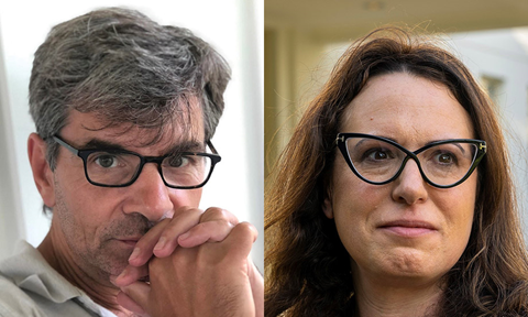 George Stephanopoulos and Maggie Haberman