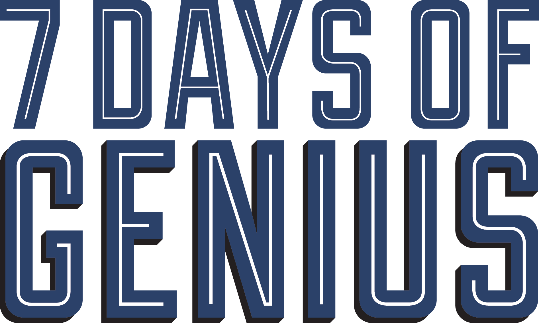 7 Days of Genius
