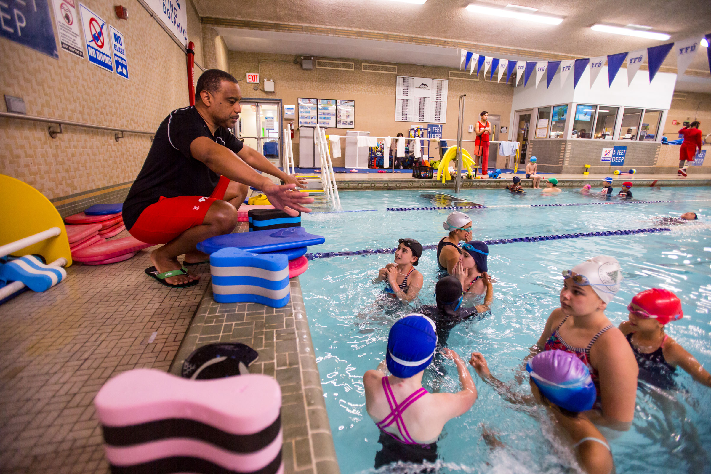 group swim class